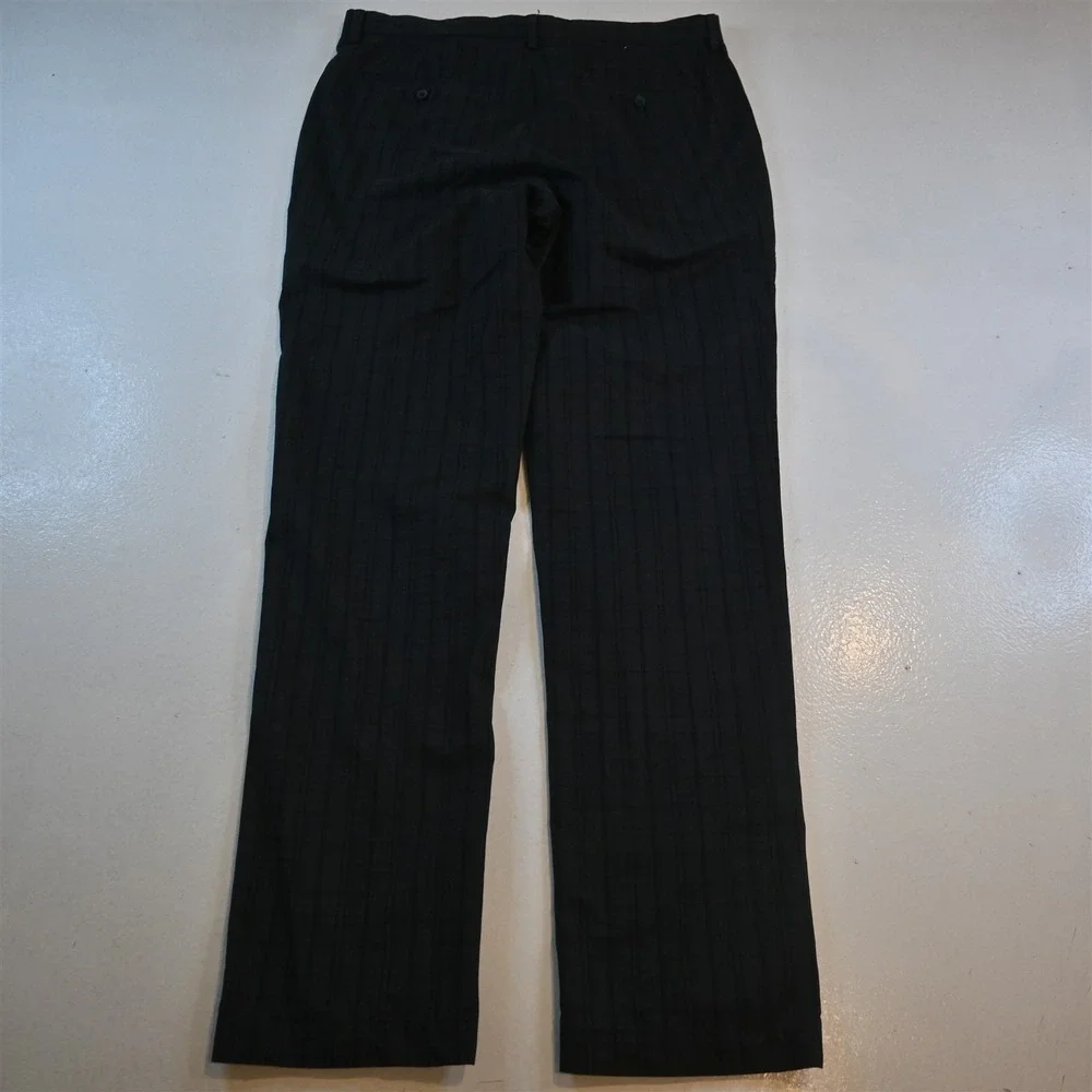 Banana Republic 34x34 Gray‎ Plaid Aiden Slim Stretch Chinos Mens Pants